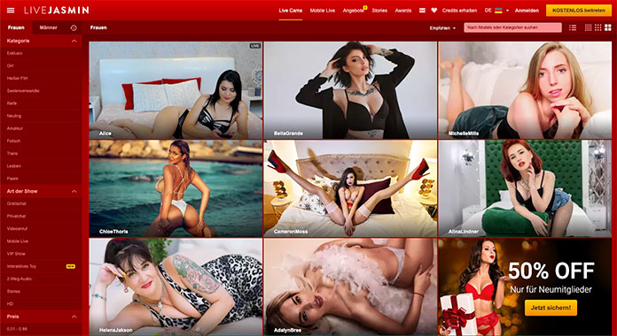 livejasmin.com Sexcam Girls