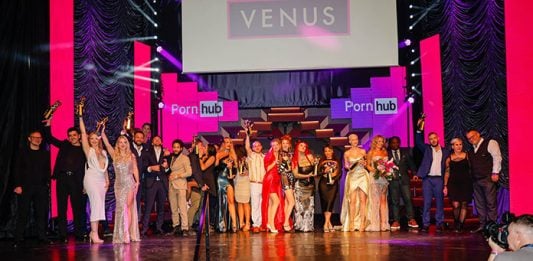 Gewinner der Venus Pornhub Awards