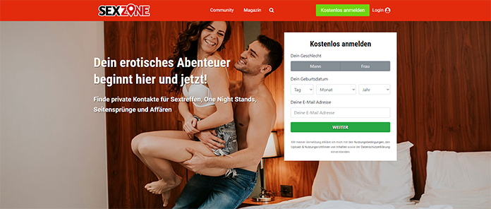 sexzone.de Startseite